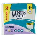 Lines Specialist Unisex Pannoloni a Mutandina Tg. L Super/Maxi 12+2 pz